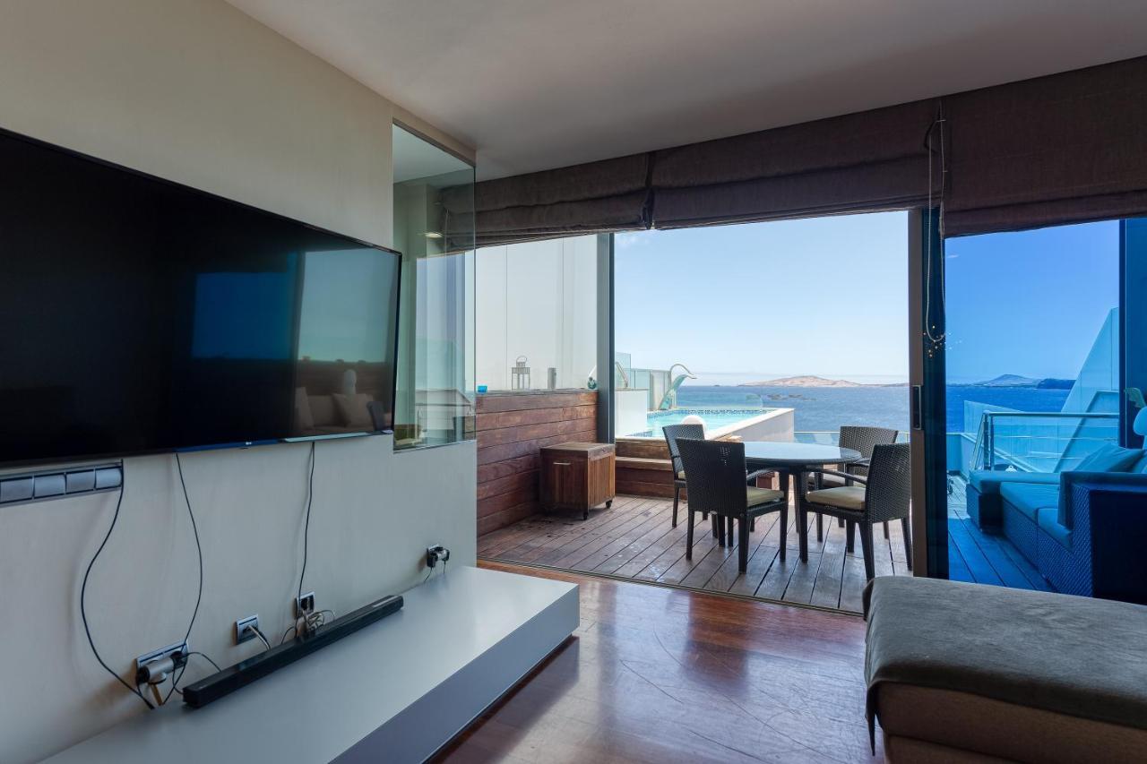 Penthouse With Private Swimming Pool Apartment Melenara Bagian luar foto