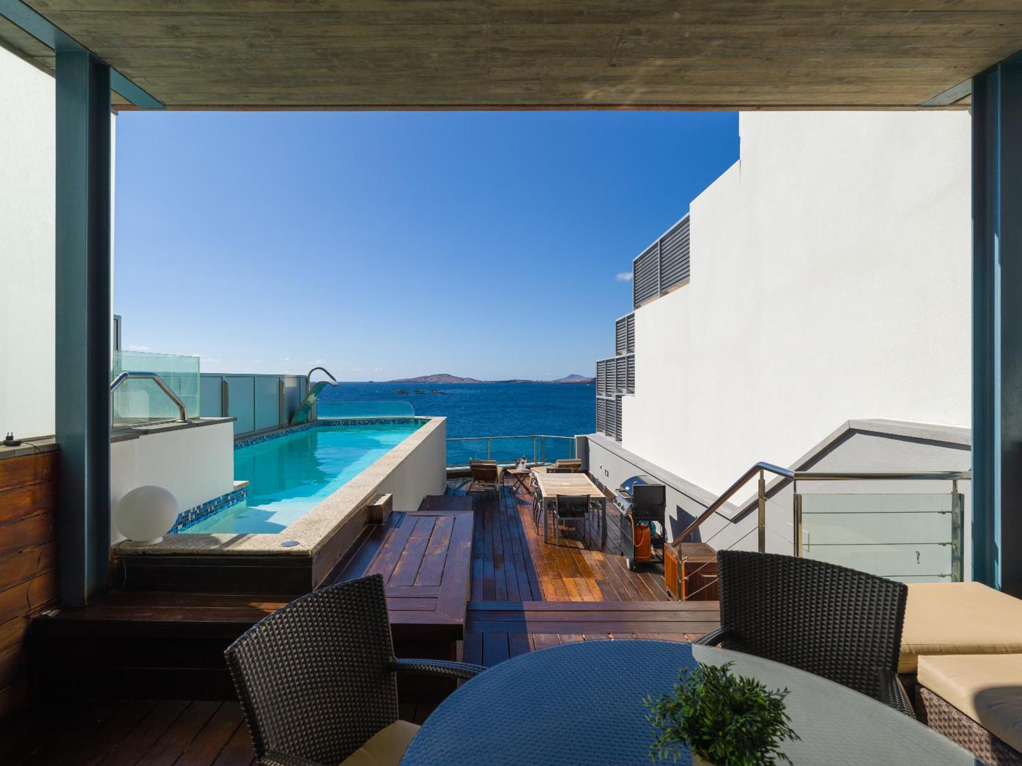 Penthouse With Private Swimming Pool Apartment Melenara Bagian luar foto