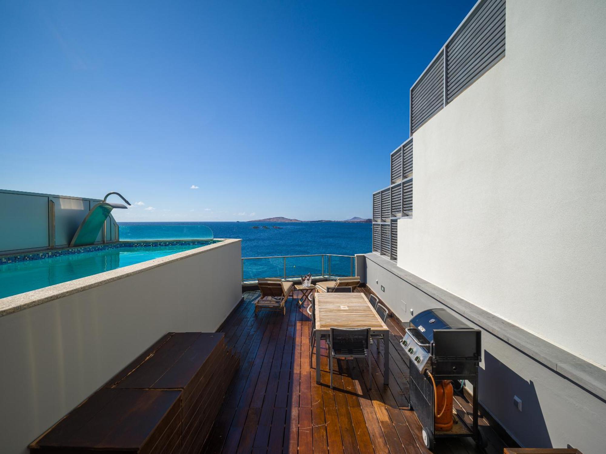 Penthouse With Private Swimming Pool Apartment Melenara Bagian luar foto