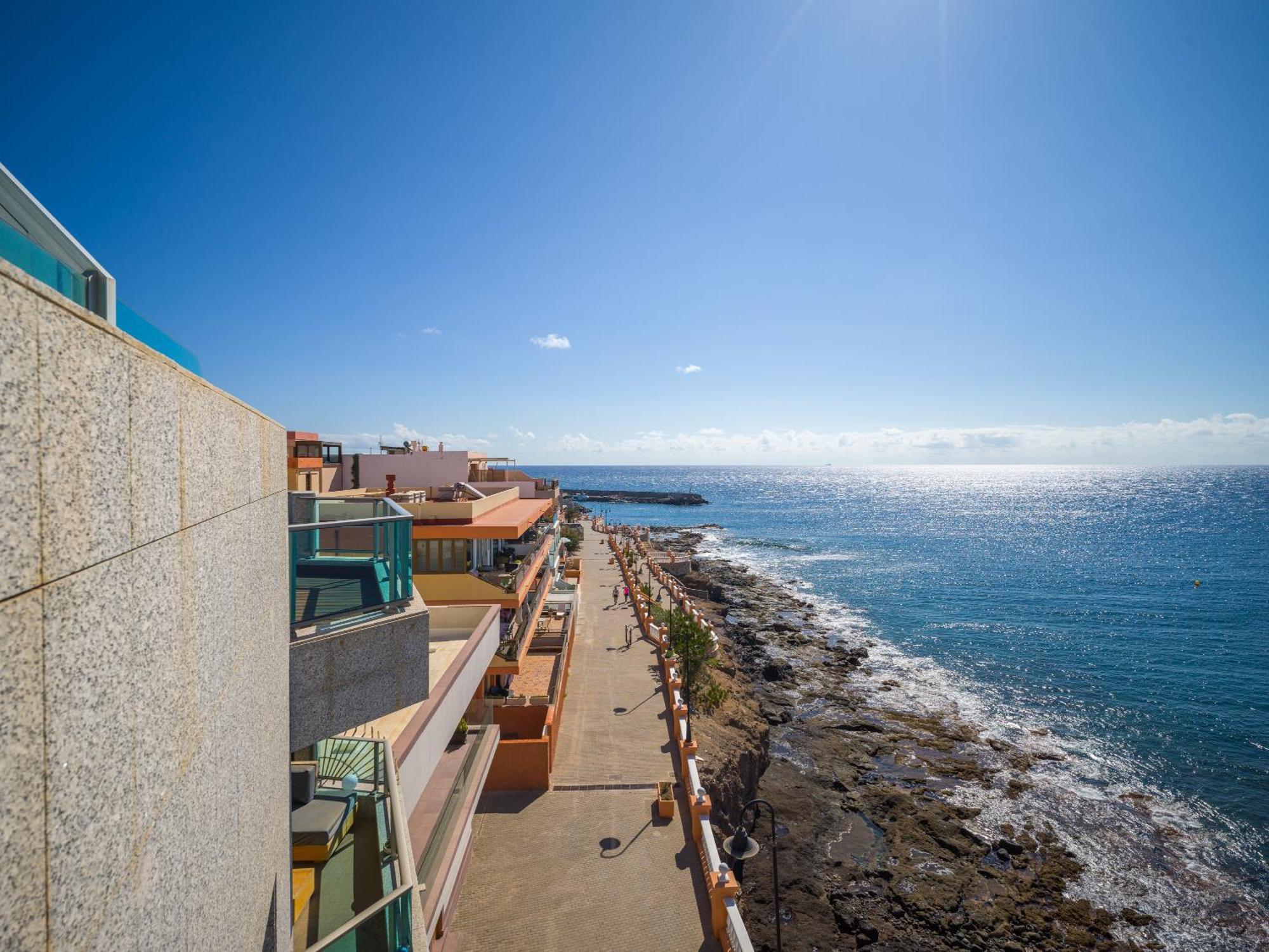 Penthouse With Private Swimming Pool Apartment Melenara Bagian luar foto